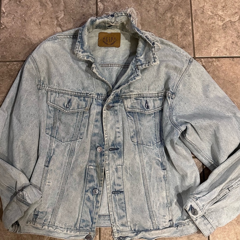 Vintage Gap Light Blue Denim Jacket L